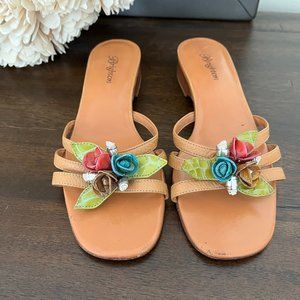 Brighton JANEAN Leather Sandals Sz 6.5